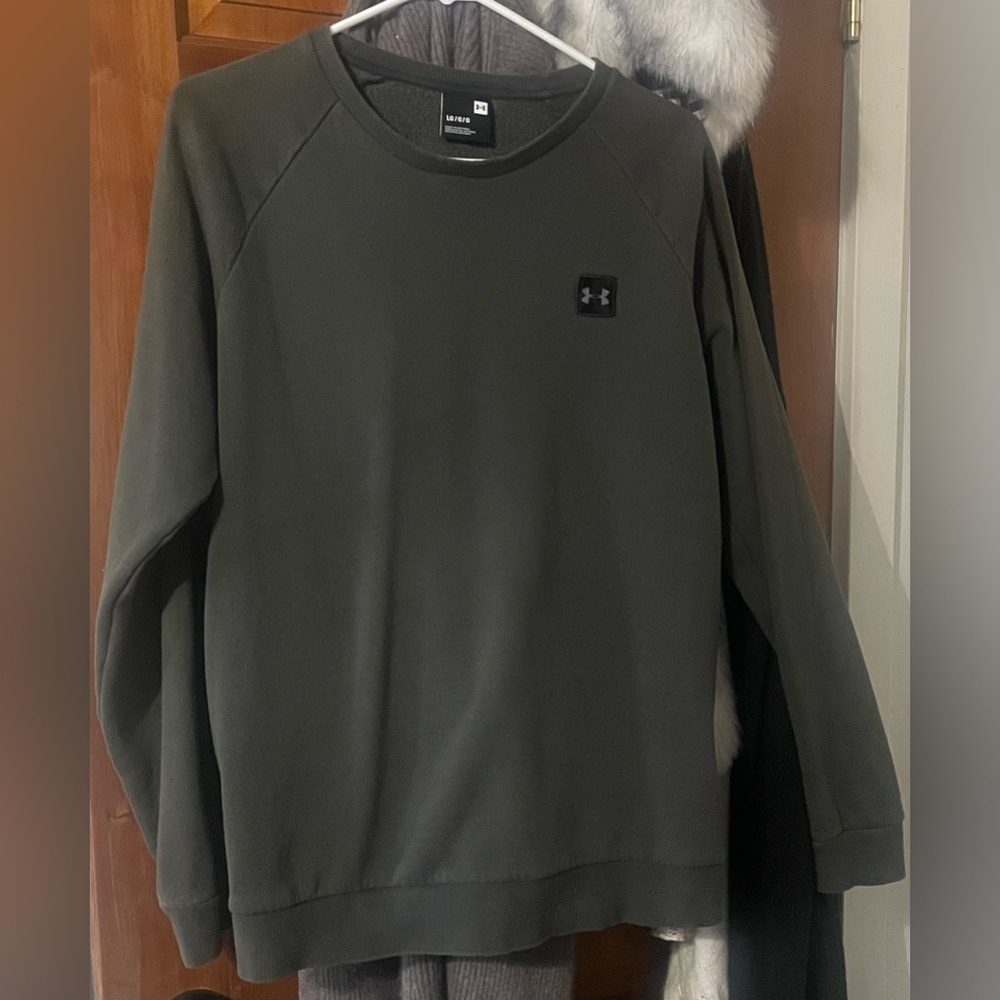 Under Armour Olive Green Crewneck Sweatshirt
